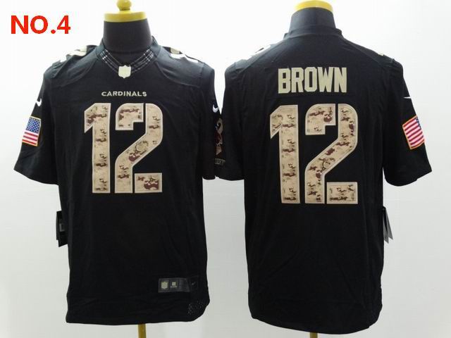 Men's Arizona Cardinals #12 John Brown Jersey NO.4;